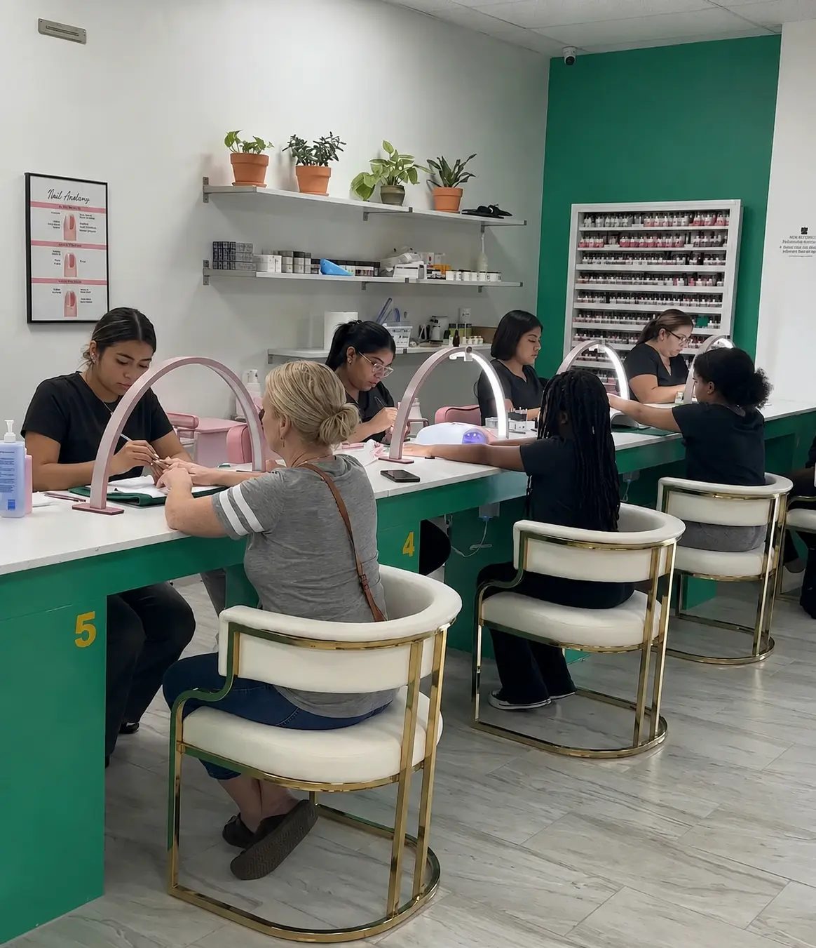 Apex Beauty Academy students celebrating graduation